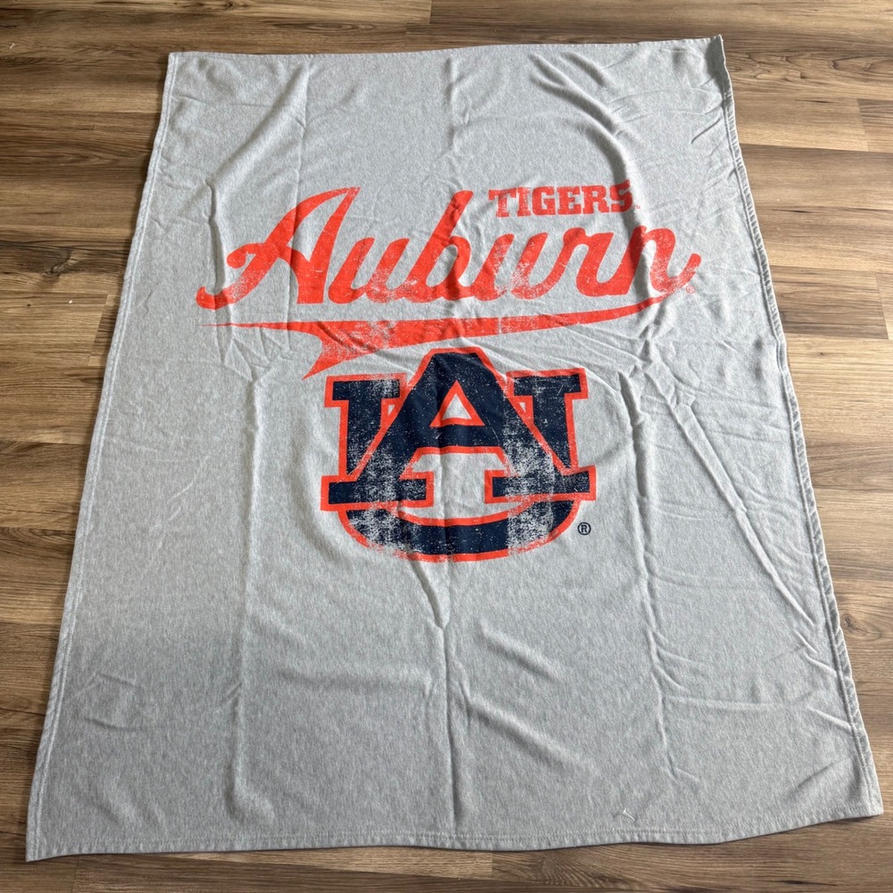 Auburn Tigers Throw Blanket Northwest NCAA College Team Sports‎ Decor 62x46